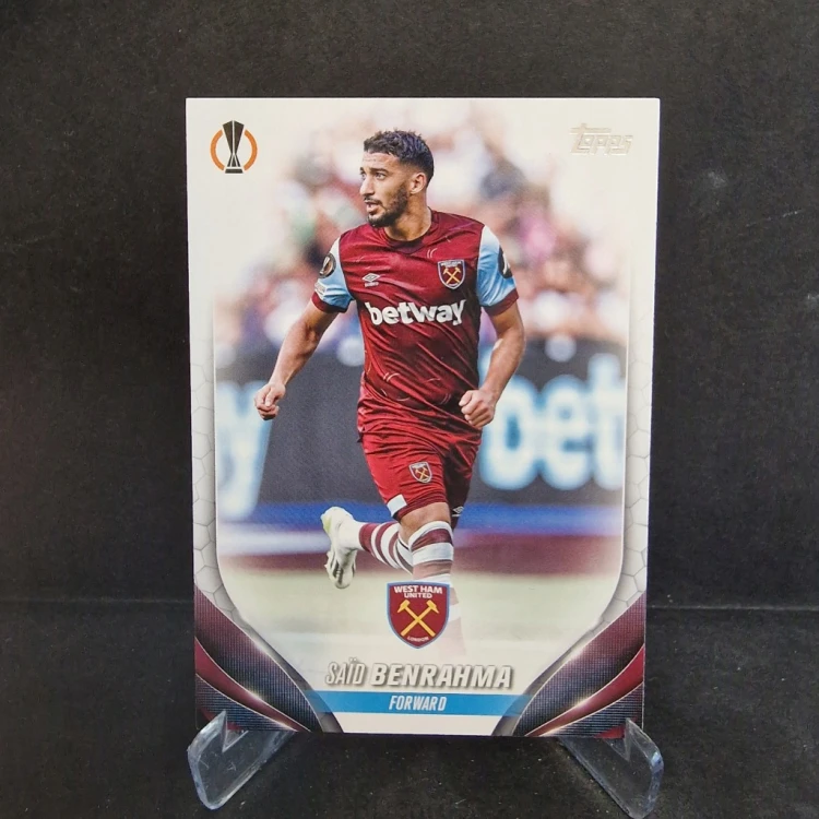 2023-24 Topps UCC Said Benrahma West Ham /E31
