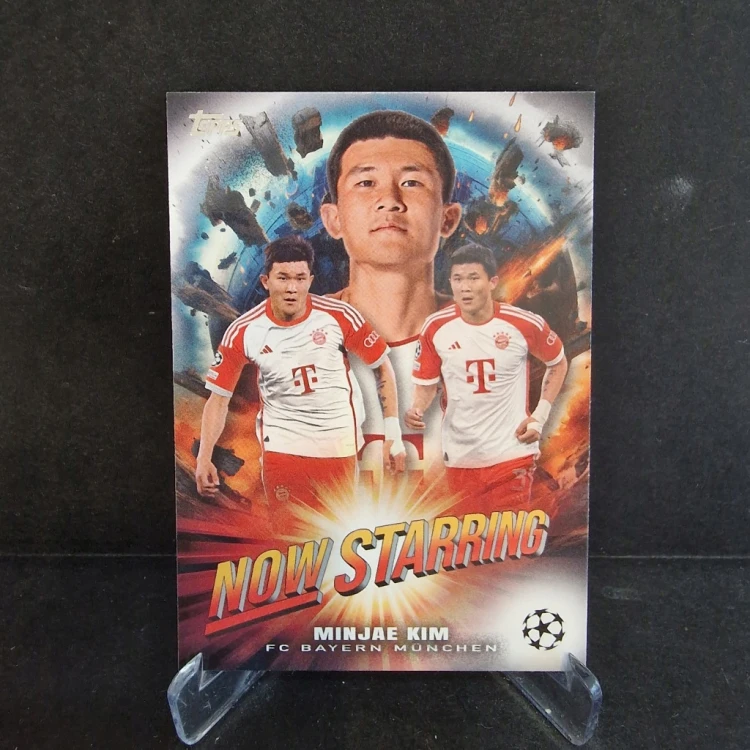 2023-24 Topps UCC Minjae Kim Bayern Munich Now Starring /K1