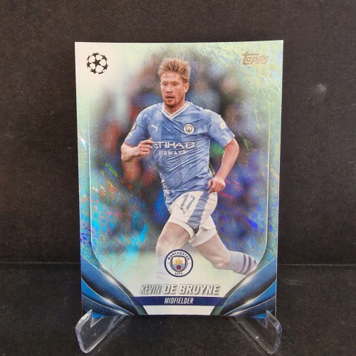 2023-24 Topps UCC Kevin De Bruyne Manchester City Refractor /K19