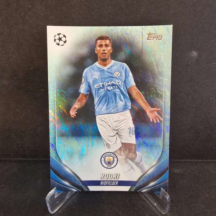 2023-24 Topps UCC Rodri Manchester City Refractor /K19