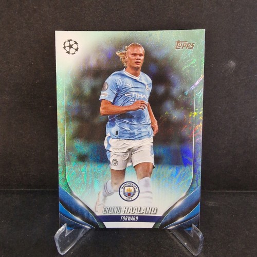 2023-24 Topps UCC Erling Haaland Manchester City Refractor /K19