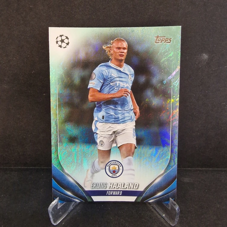 2023-24 Topps UCC Erling Haaland Manchester City Refractor /K19