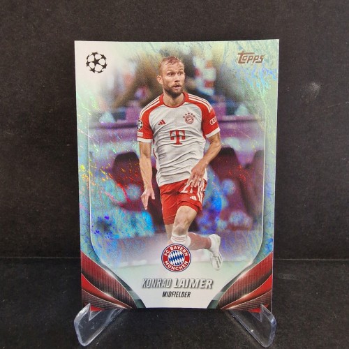 2023-24 Topps UCC Konrad Laimer Bayern Munich Refractor /K20