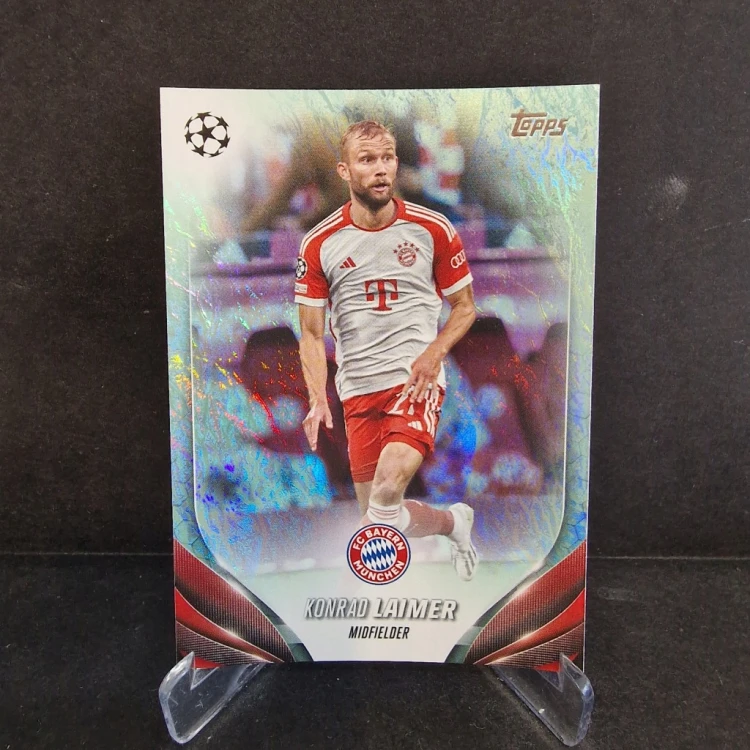 2023-24 Topps UCC Konrad Laimer Bayern Munich Refractor /K20