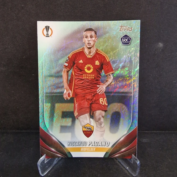 2023-24 Topps UCC Ricardo Pagano As Roma Refractor /K21