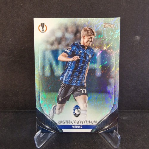 2023-24 Topps UCC Charles De Ketelaere Atalanta Refractor /K22
