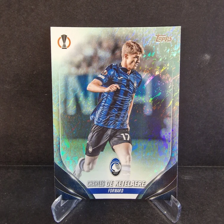 2023-24 Topps UCC Charles De Ketelaere Atalanta Refractor /K22