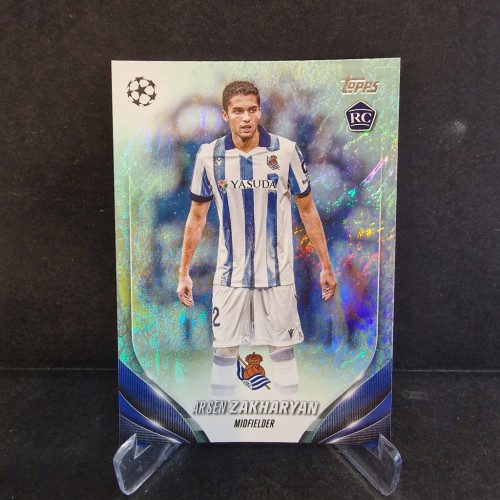 2023-24 Topps UCC Arsen Zakharyan Real Sociedad Refractor /K23