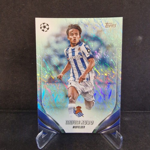 2023-24 Topps UCC Takefusa Kubo Real Sociedad Refractor /K23