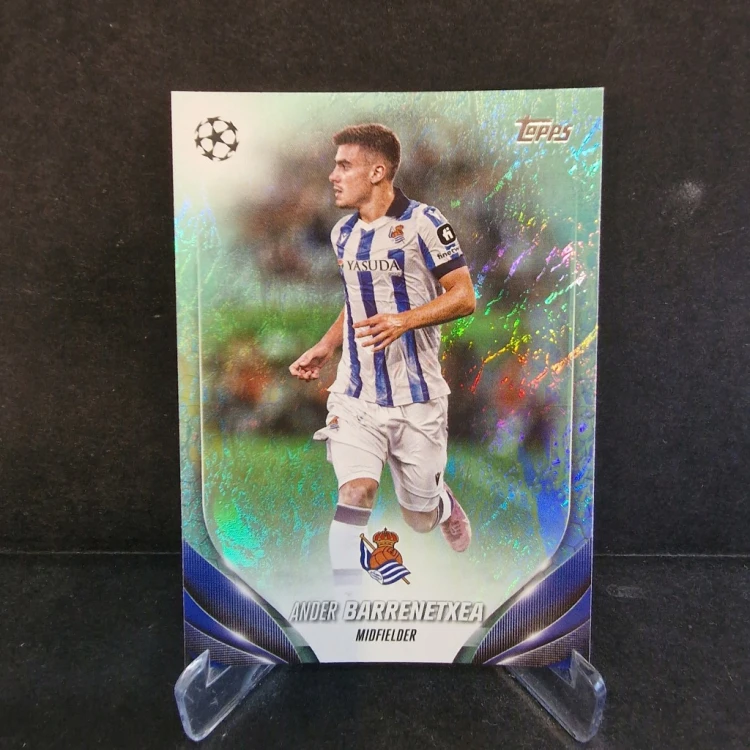 2023-24 Topps UCC Ander Barrenetxea Real Sociedad Refractor /K23