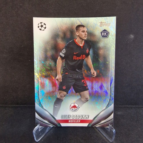 2023-24 Topps UCC Oscar Gloukh Fc Salzburg Refractor /K24