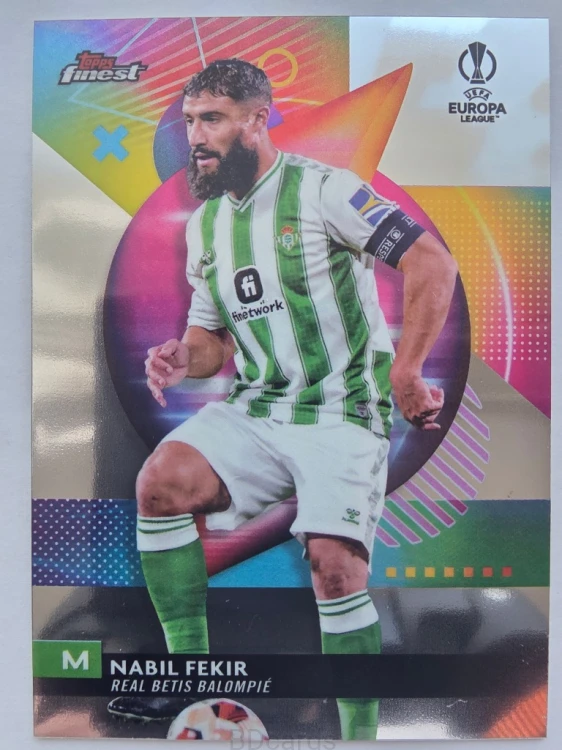 2023-24 Topps Finest Nabil Fekir Real Betis /F