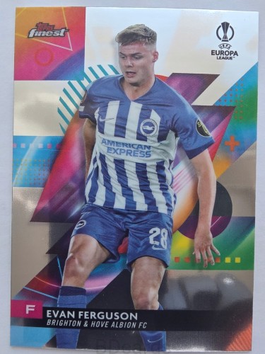 2023-24 Topps Finest Evan Ferguson Brighton /F