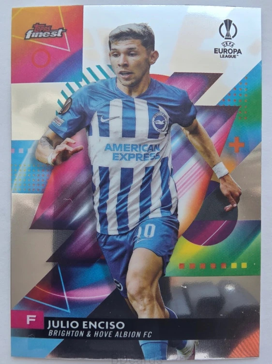 2023-24 Topps Finest Julio Enciso Brighton /F