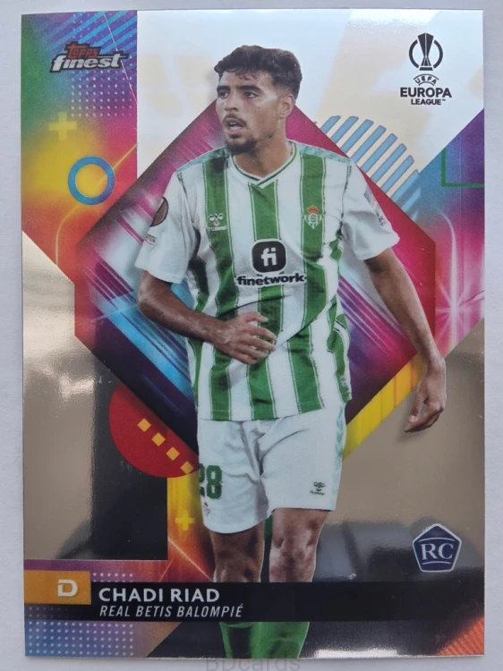 2023-24 Topps Finest Chiadi Riad Real Betis /F