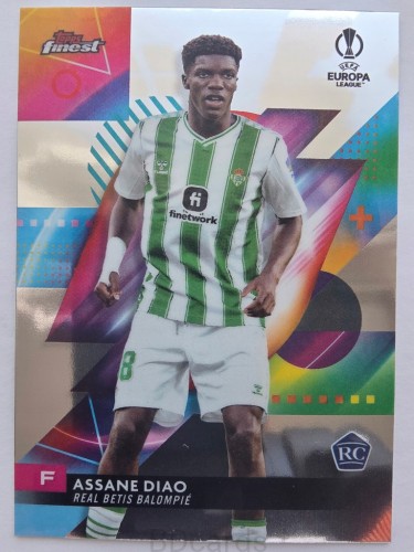 2023-24 Topps Finest Assane Diao Real Betis /F