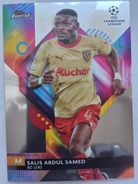 2023-24 Topps Finest Salis Abdul Samed Rc Lens /F