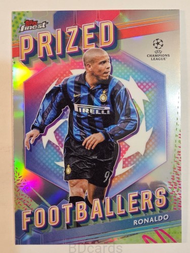 2023-24 Topps Finest Ronaldo Nazario Inter Legend /A