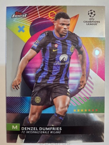 2023-24 Topps Finest Denzel Dumfries Inter /A