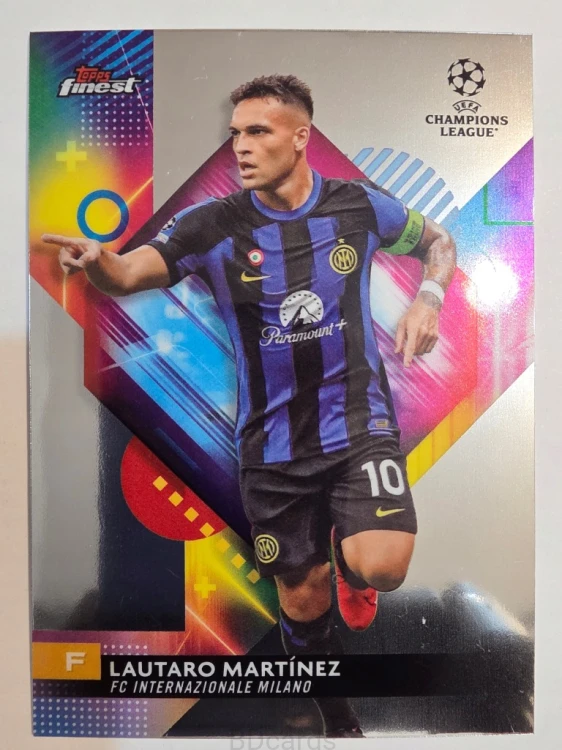 2023-24 Topps Finest Lautaro Martinez Inter /A