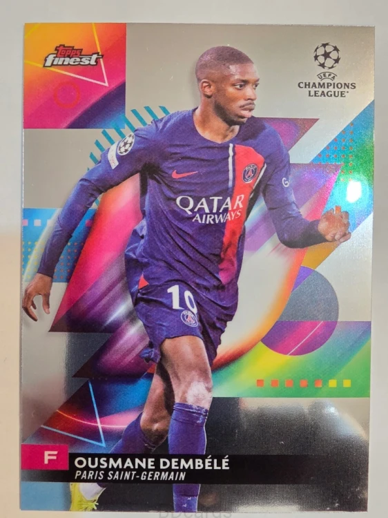 2023-24 Topps Finest Ousmane Dembele PSG /A