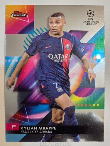 2023-24 Topps Finest Kylian Mbappe PSG /A