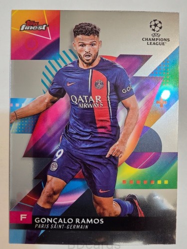 2023-24 Topps Finest Goncalo Ramos PSG /A