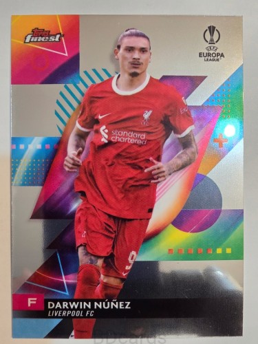 2023-24 Topps Finest Darwin Nunez Liverpool /A