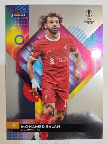 2023-24 Topps Finest Mohamed Salah Liverpool /A