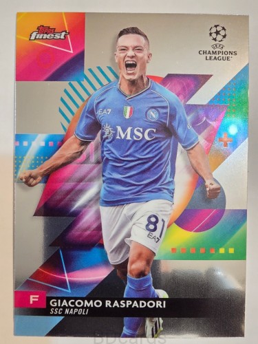 2023-24 Topps Finest Giacomo Raspadori Napoli /A