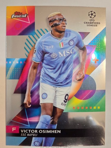 2023-24 Topps Finest Victor Osimhen Napoli /A