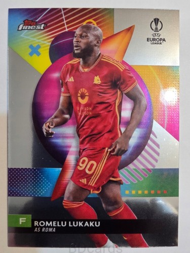2023-24 Topps Finest Romelu Lukaku AS Roma /A