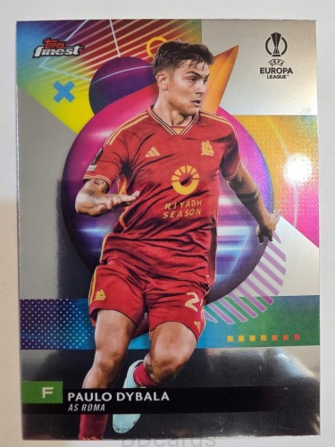 2023-24 Topps Finest Paulo Dybala AS Roma /A