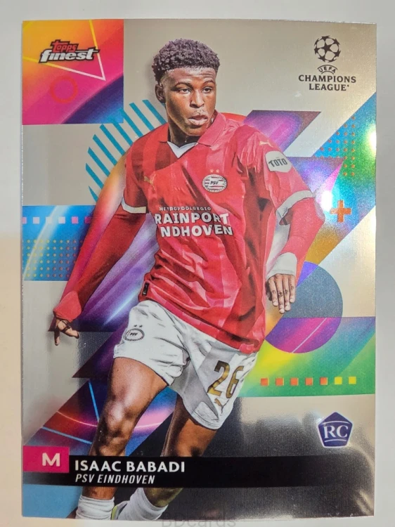 2023-24 Topps Finest Isaac Babadi PSV Eindhoven /A