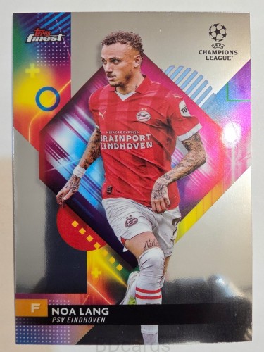 2023-24 Topps Finest Noa Lang PSV Eindhoven /A
