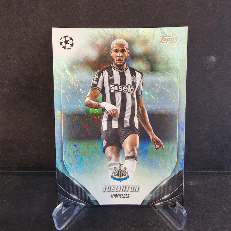 2023-24 Topps UCC Joelinton Newcastle United Refractor /K25