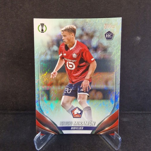 2023-24 Topps UCC Ignacio Miramon Losc Lille Refractor /K25