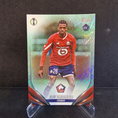 2023-24 Topps UCC Alan Virginius Losc Lille Refractor /K26