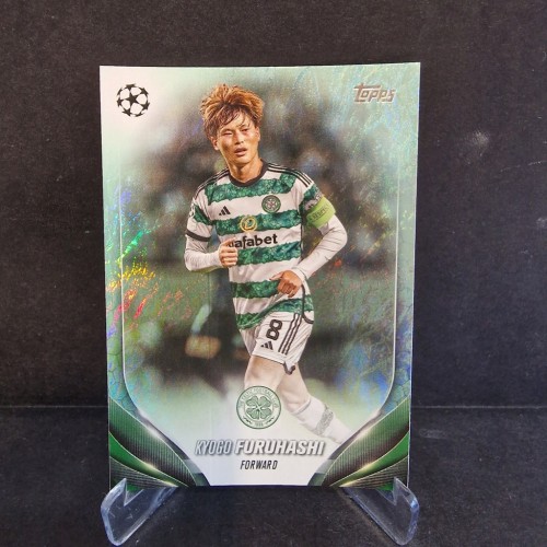 2023-24 Topps UCC Kyogo Furuhashi Celtic Refractor /K26