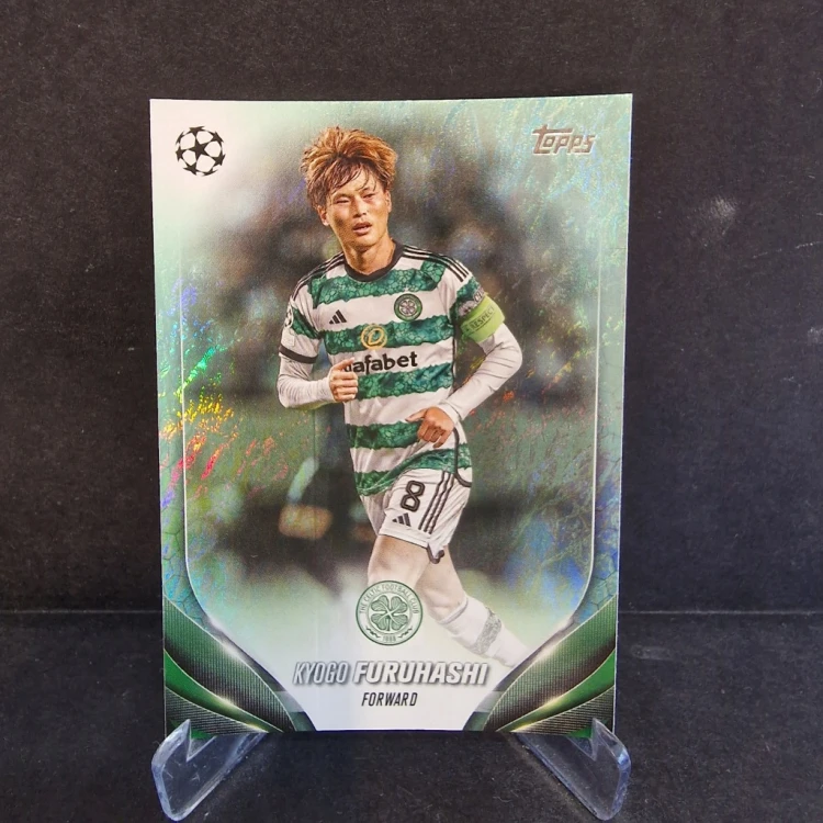 2023-24 Topps UCC Kyogo Furuhashi Celtic Refractor /K26