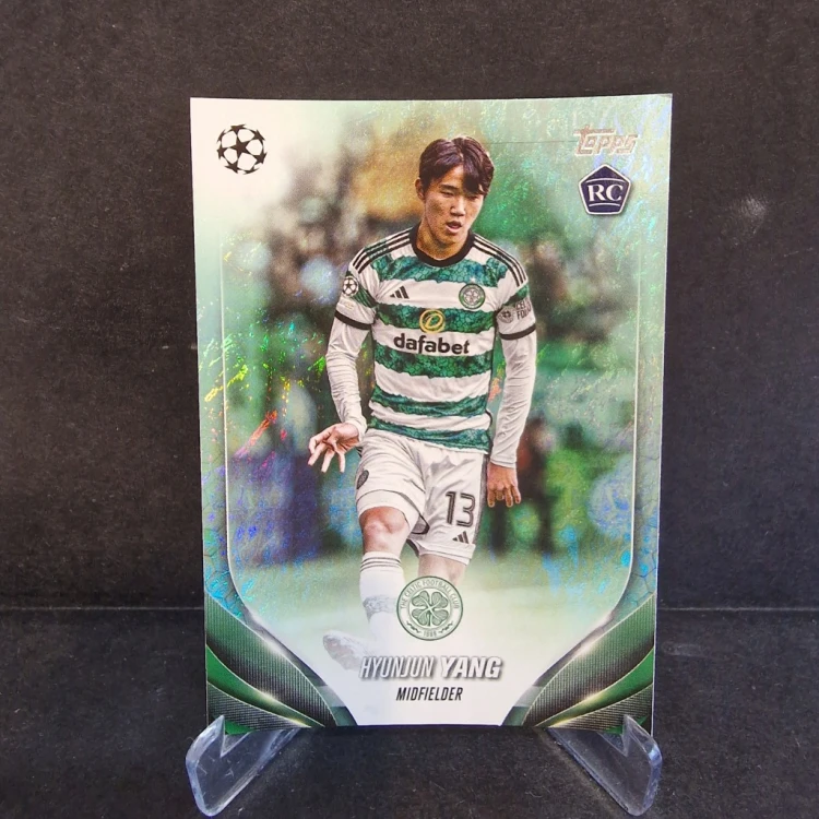 2023-24 Topps UCC Odin Hyunjun Yang Celtic Refractor /K26