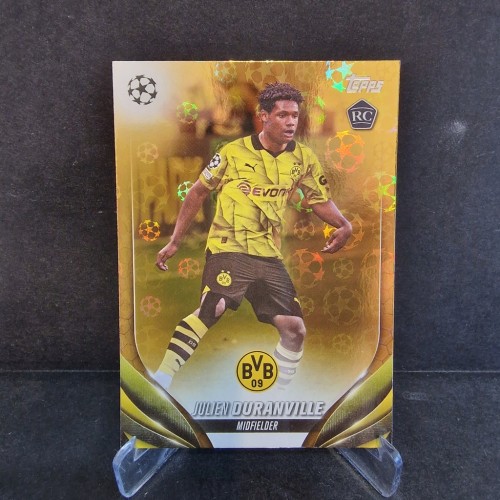2023-24 TOPPS UCC Julien Duranville Borussia Dortmund Refractor /K28