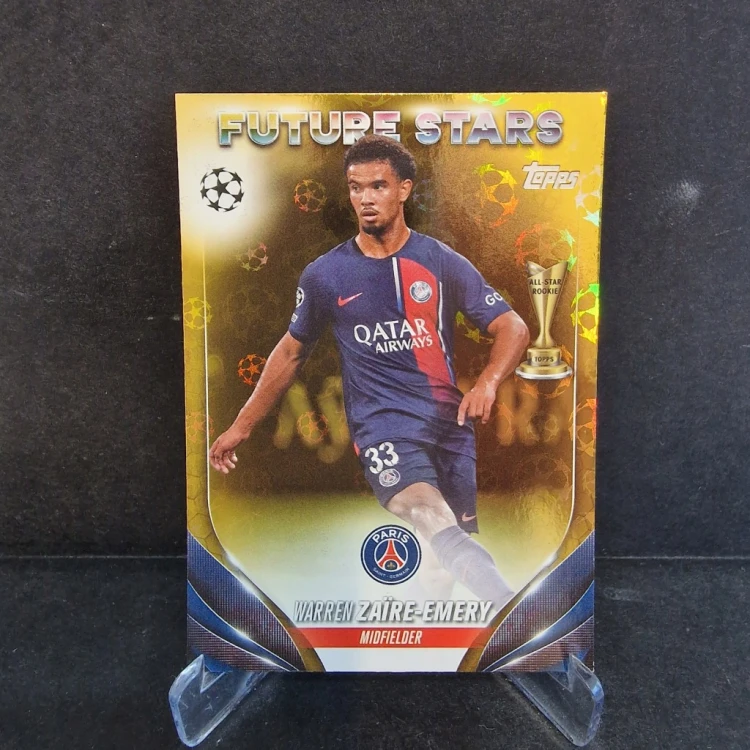 2023-24 TOPPS UCC Warren Zaire-Emery PSG Refractor /K28
