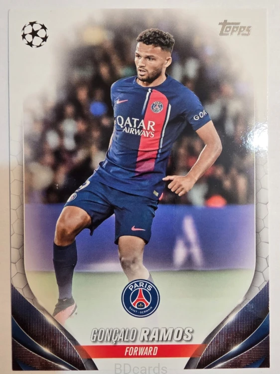 2023-24 Topps UCC Goncalo Ramos PSG /A