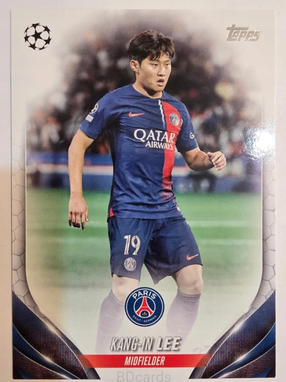 2023-24 Topps UCC Kang-In Lee PSG /A