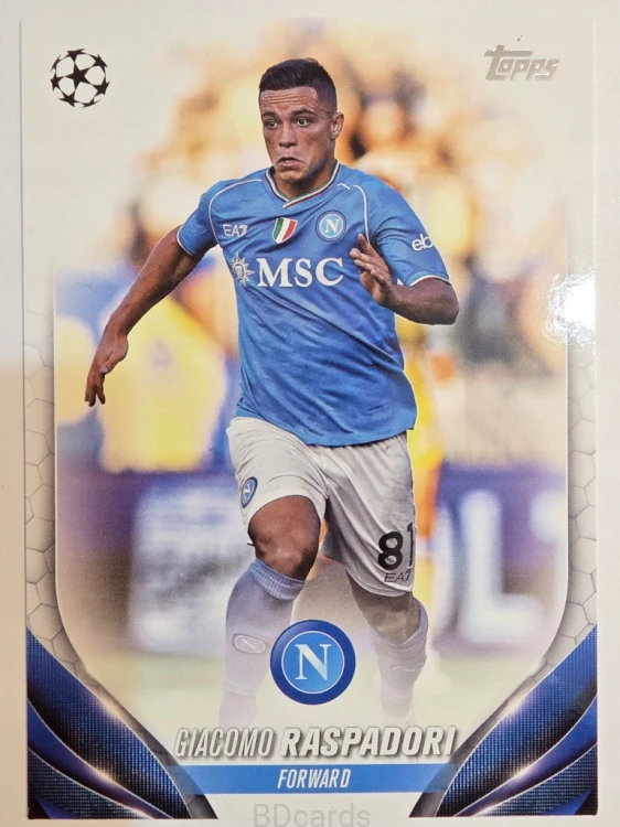 2023-24 Topps UCC Giacomo Raspadori Napoli /A