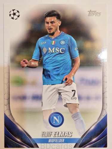 2023-24 Topps UCC Eljif Elmas Napoli /A