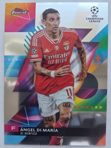 2023-24 Topps Finest Angel Di Maria Benfica /F