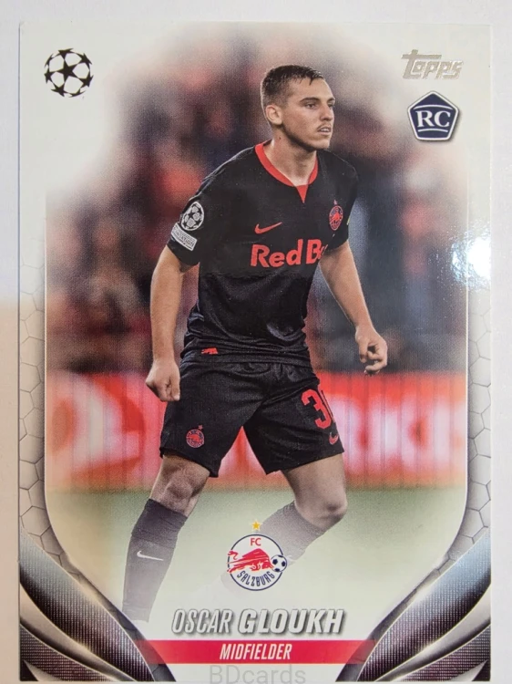 2023-24 Topps UCC Oscar Gloukh RB Lipsk /A