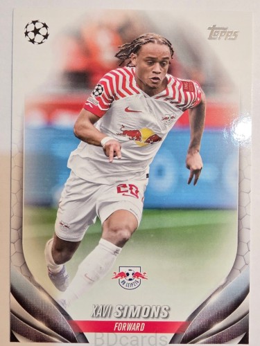 2023-24 Topps UCC Xavi Simons RB Lipsk /A